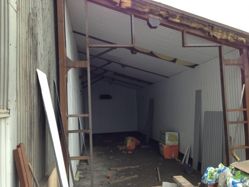 Строительство обитаемой дробеструйной камеры в уличном исполнении SPK-15 DB Россия