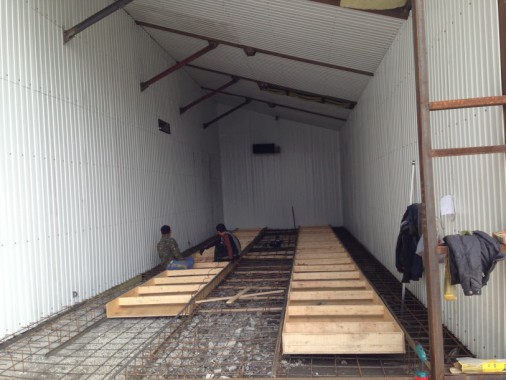 Строительство обитаемой дробеструйной камеры в уличном исполнении SPK-15 DB Россия