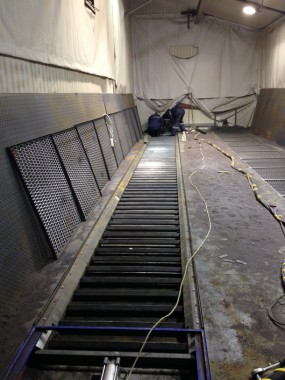 Строительство обитаемой дробеструйной камеры в уличном исполнении SPK-15 DB Россия