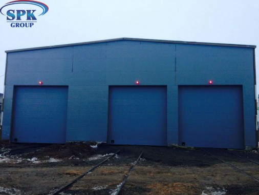 Оборудование для окраски и сушки железнодорожных вагонов SPK GROUP 