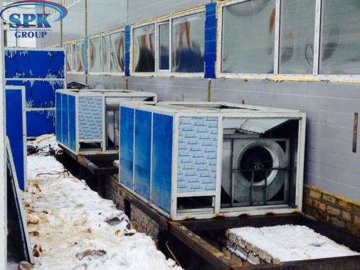 Камера окраски на 6 жд вагонов SPK GROUP 