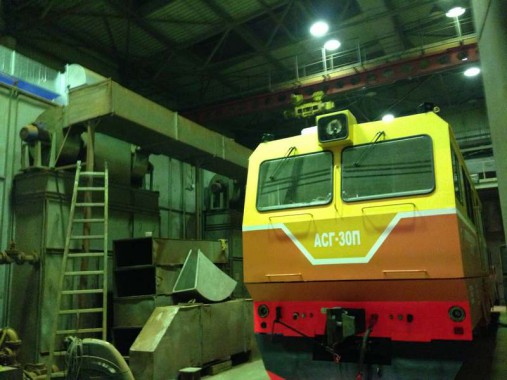 Реконструкция окрасочно-сушильной камеры для вагонов РПМ, г. Екатеринбург