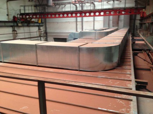 Реконструкция окрасочно-сушильной камеры для вагонов РПМ, г. Екатеринбург