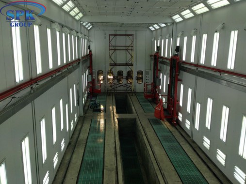 Камера окраски железнодорожных вагонов от SPK GROUP 