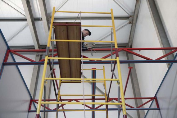 Строительство моечной камеры на Заводе по производству дизельных двигателей GEVO. Строительство моечной камеры на Заводе по производству дизельных двигателей GEVO.