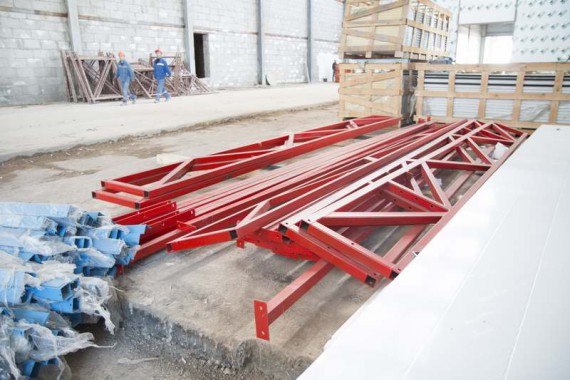 Строительство моечной камеры на Заводе по производству дизельных двигателей GEVO. Строительство моечной камеры на Заводе по производству дизельных двигателей GEVO.