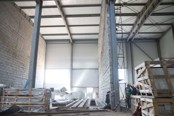 Строительство моечной камеры на Заводе по производству дизельных двигателей GEVO. Строительство моечной камеры на Заводе по производству дизельных двигателей GEVO.