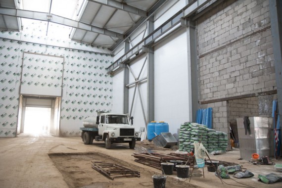 Строительство моечной камеры на Заводе по производству дизельных двигателей GEVO. Строительство моечной камеры на Заводе по производству дизельных двигателей GEVO.