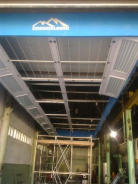 Зона подготовки к покраске автобусов с подогревом (для Тобольское ПАТП)