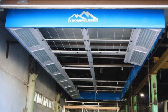 Зона подготовки к покраске автобусов с подогревом (для Тобольское ПАТП)