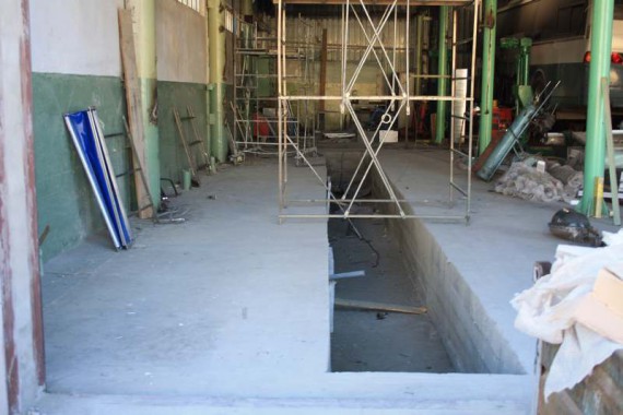 Зона подготовки к покраске автобусов с подогревом (для Тобольское ПАТП)