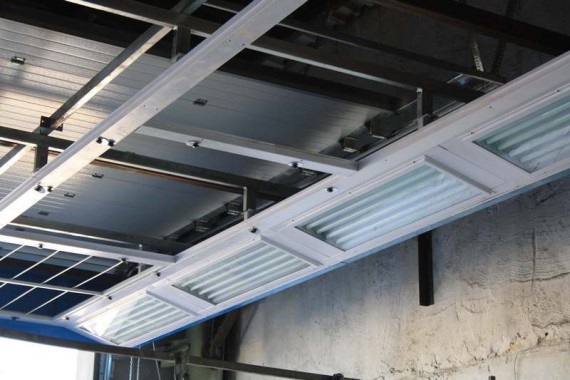 Зона подготовки к покраске автобусов с подогревом (для Тобольское ПАТП)