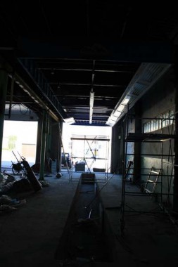 Зона подготовки к покраске автобусов с подогревом (для Тобольское ПАТП)