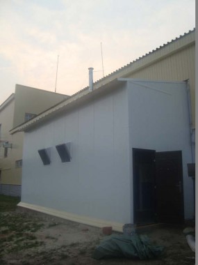 Зона подготовки к покраске автобусов с подогревом (для Тобольское ПАТП)