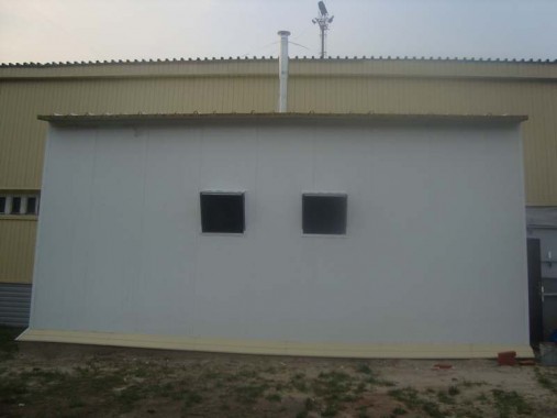 Зона подготовки к покраске автобусов с подогревом (для Тобольское ПАТП)