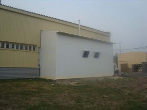 Зона подготовки к покраске автобусов с подогревом (для Тобольское ПАТП)