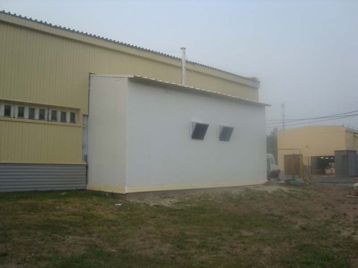 Зона подготовки к покраске автобусов с подогревом (для Тобольское ПАТП)