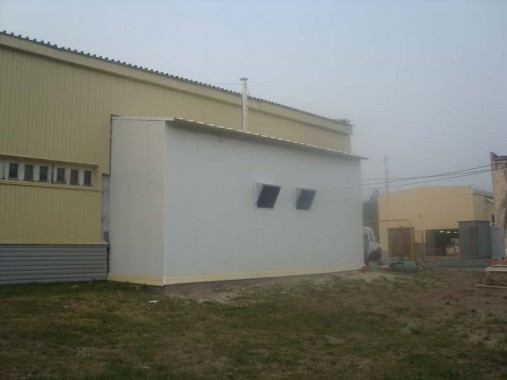 Зона подготовки к покраске автобусов с подогревом (для Тобольское ПАТП)