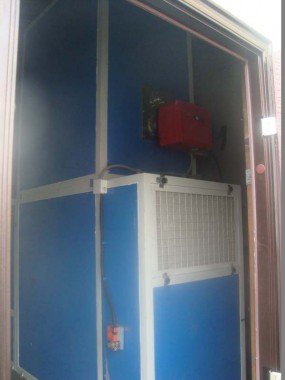 Зона подготовки к покраске автобусов с подогревом (для Тобольское ПАТП)