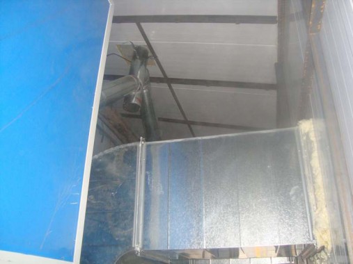 Зона подготовки к покраске автобусов с подогревом (для Тобольское ПАТП)