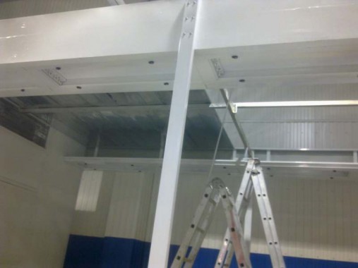 Реставрация покрасочно-сушильной камеры ЧЕРИ г. Нижний Тагил (установка трех зон подготовки к окраске)