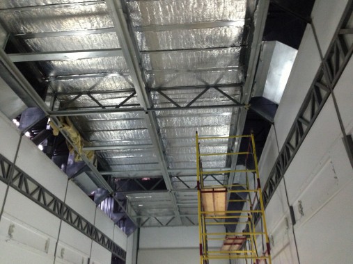 Демонтаж покрасочно-сушильной камеры для металлоконструкций "СтройМеханизация"