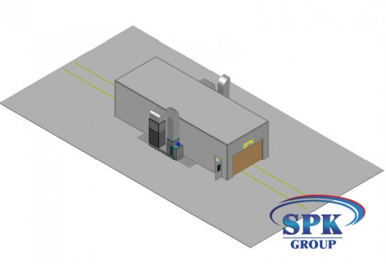 Окрасочно-сушильная камера для металлоконструкций SPK GROUP