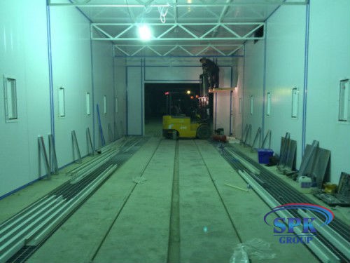 Окрасочно-сушильная камера для металлоконструкций SPK GROUP