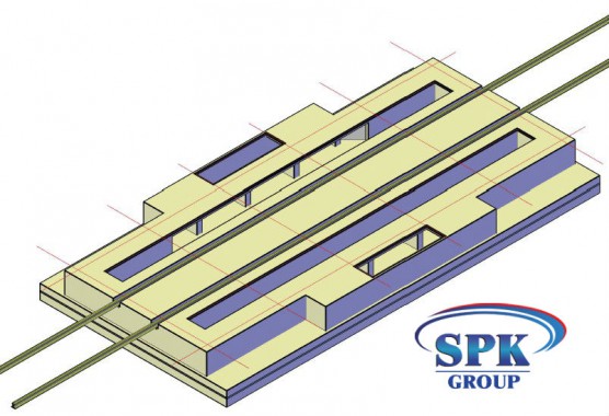 Окрасочно-сушильная камера для металлоконструкций SPK GROUP