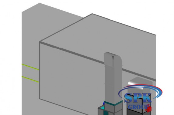 Окрасочно-сушильная камера для металлоконструкций SPK GROUP