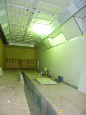 Модернизация покрасочной камеры для грузовых автомобилей г. Арамиль Урал