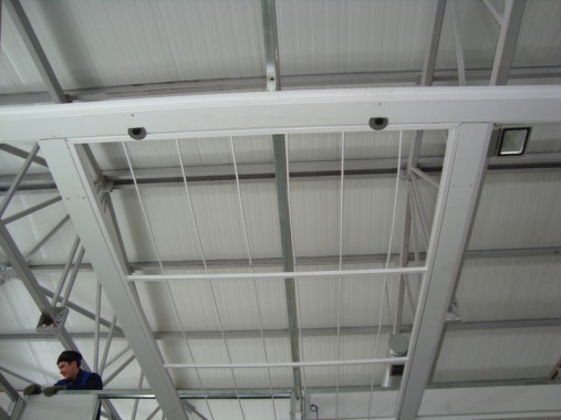 Покрасочно-сушильная камера для сварных металлоконструкций SPK-8х6х4