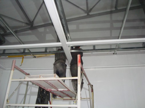 Покрасочно-сушильная камера для сварных металлоконструкций SPK-8х6х4