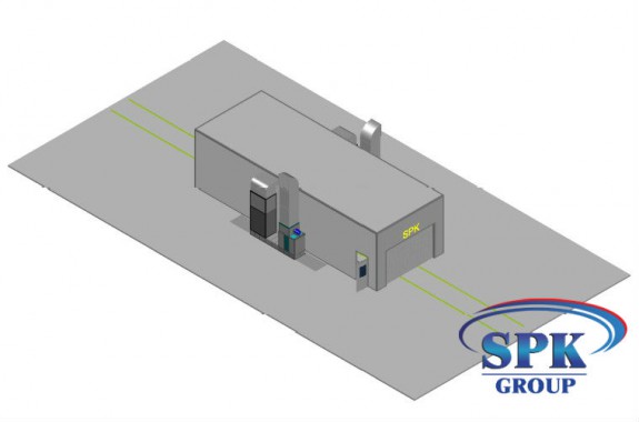 Окрасочно-сушильная камера для металлоконструкций SPK GROUP