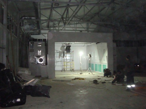 Покрасочно-сушильная камера для сварных металлоконструкций SPK-8х6х4