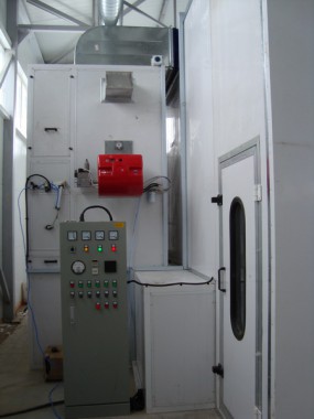 Покрасочно-сушильная камера для сварных металлоконструкций SPK-8х6х4