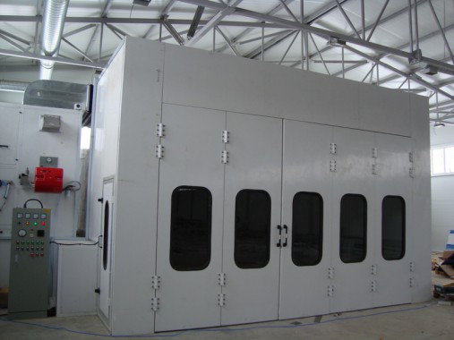 Покрасочно-сушильная камера для сварных металлоконструкций SPK-8х6х4