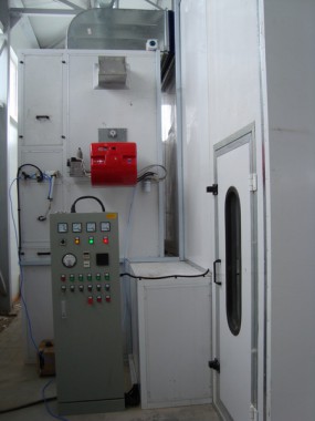 Покрасочно-сушильная камера для сварных металлоконструкций SPK-8х6х4