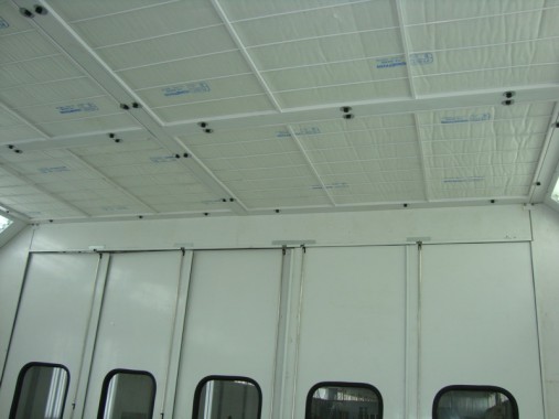 Покрасочно-сушильная камера для сварных металлоконструкций SPK-8х6х4