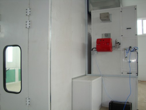 Покрасочно-сушильная камера для сварных металлоконструкций SPK-8х6х4