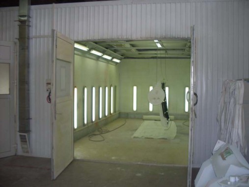 Модернизация окрасочной камеры для "СпецАвтоТранспорта Автодом" г. Ульяновск