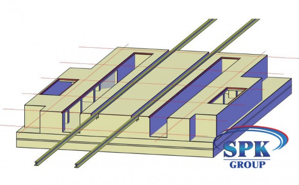 Окрасочно-сушильная камера для металлоконструкций SPK GROUP