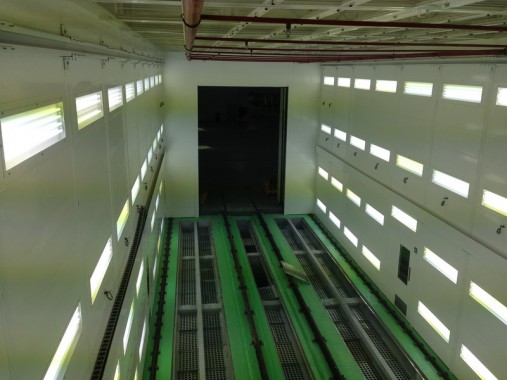 Камера окраски и сушки локомотивов SPK GROUP 