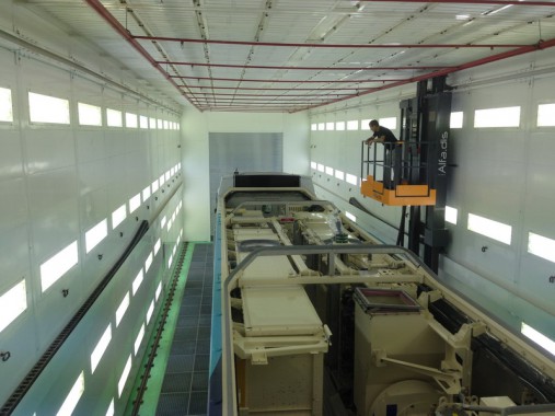 Камера окраски и сушки локомотивов SPK GROUP 