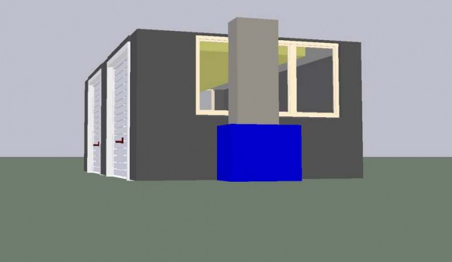 Камера окраски для кабин электровозов SPK-12.6.5 г. Невьянск