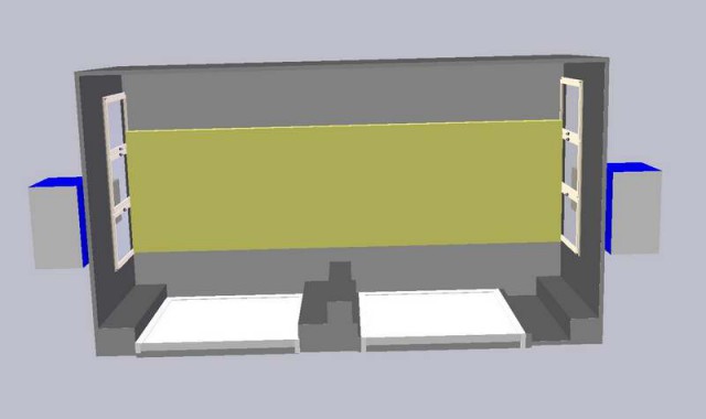 Камера окраски для кабин электровозов SPK-12.6.5 г. Невьянск