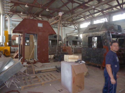 Камера окраски для кабин электровозов SPK-12.6.5 г. Невьянск