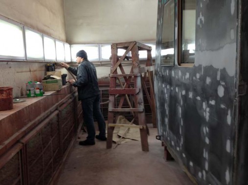 Камера окраски для кабин электровозов SPK-12.6.5 г. Невьянск