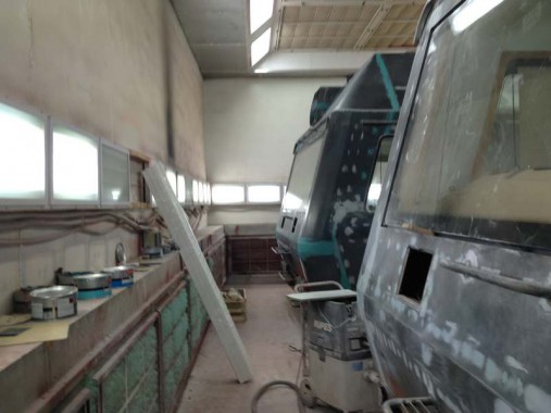 Камера окраски для кабин электровозов SPK-12.6.5 г. Невьянск