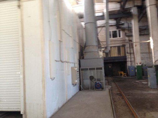 Покрасочно-сушильная и дробеструйная камера для РЖД